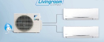 Combo Multi daikin 2hp